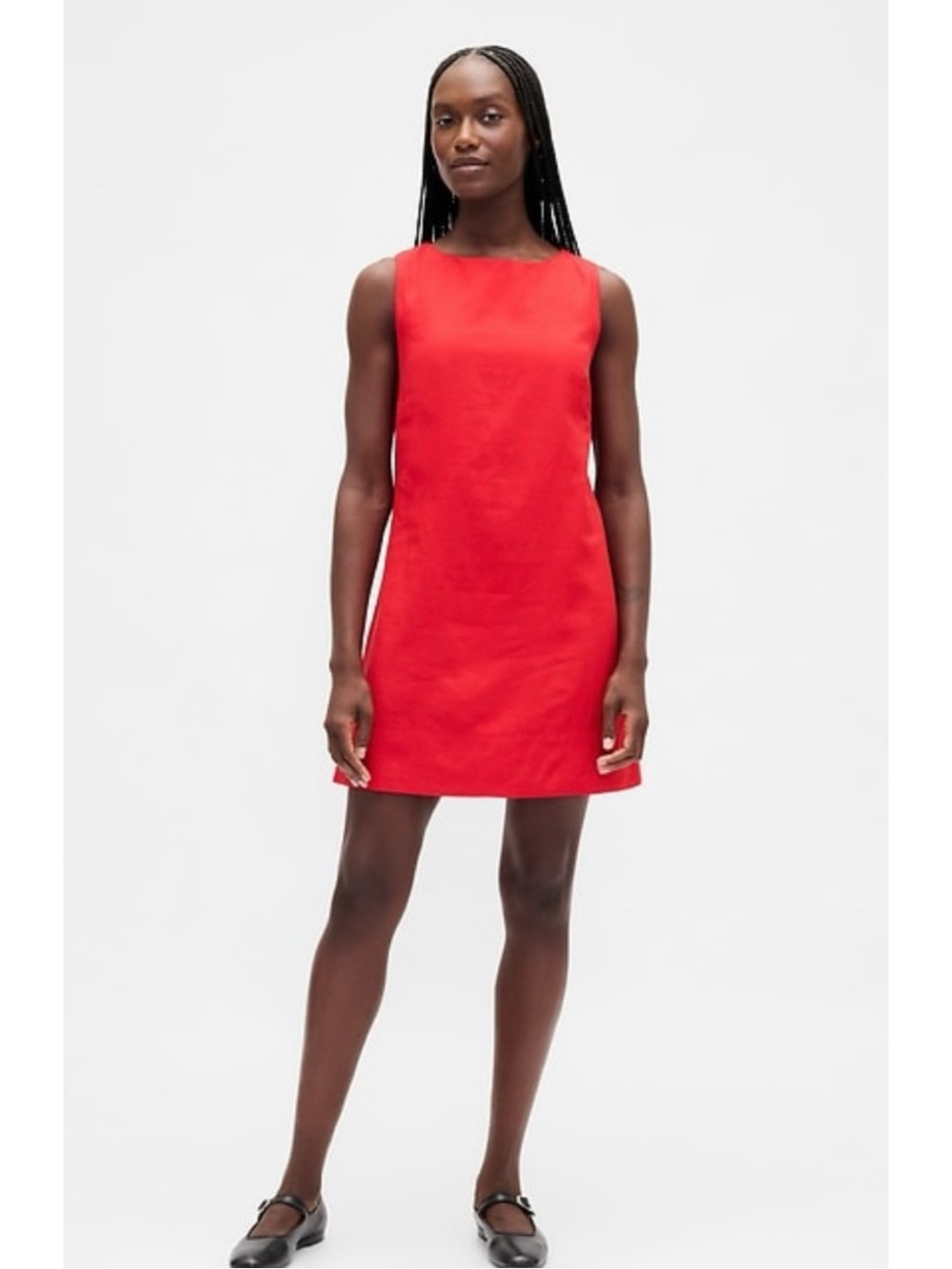 GAP Linen-Blend Shift Mini Dress
